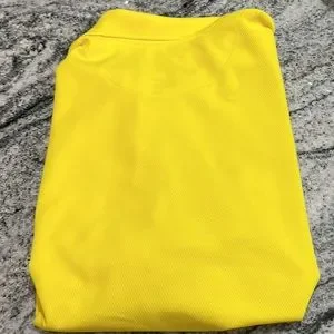 PGA Tour Shirts Mens Pga Tour Bright Yellow Golf Shirt New No